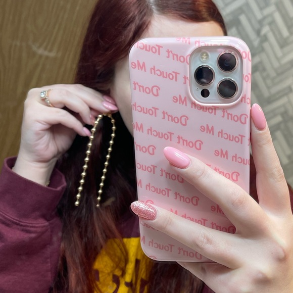 Gold Dangle Earrings - Picture 4 of 5